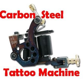 Cool design quality Tattoo Machine handmade Carbon Fiber shader Gun 