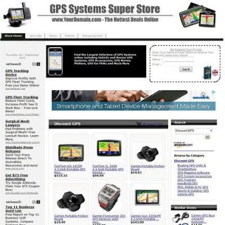 Very Popular GPS System Website Business For Sale
