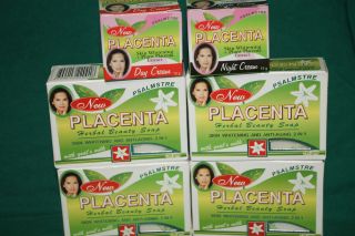   PLACENTA HERBAL BEAUTY SOAP AND 2 NEW PLACENTA DAY AND NIGHT CREAM