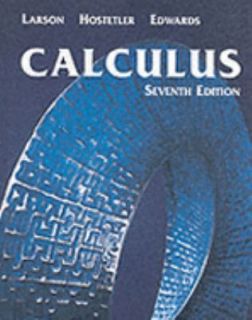 Calculus  With Analytic Geometry by Ron Larson, Robert P. Hostetler 