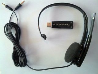 Plantronics .AUDIO 610 USB PC/Mac Headset (New)   ***FREE EXPEDITED 
