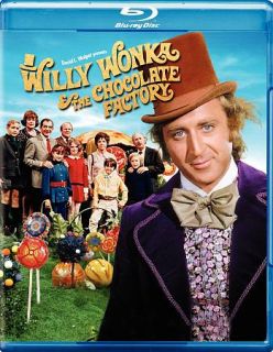Willy Wonka and the Chocolate Factory Blu ray Disc, 2010