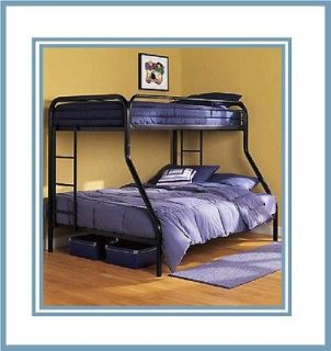 Bunk Bed Twin   Over   Full Sturdy Steel Frame Bunk Bed   Dorel 