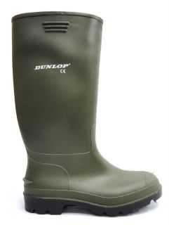 mens green rubber dunlop wellingtons wellies boots rain more options 