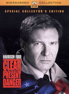 Clear and Present Danger DVD, 2003, Collectors Edition