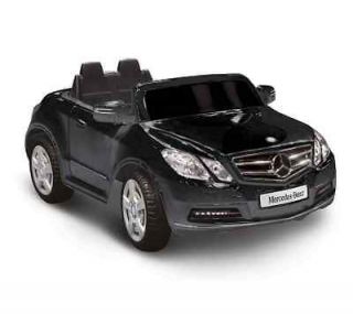   Ride On Toy Truck Vehicle Black Mercedes Benz E550 Kids Electric Car