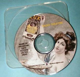   LADY stars Gene Autry Merle Oberon Lux Old Time Radio Show OTR CD