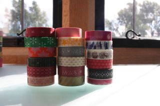 Washi Tape pattern 15mmx 15m Roll Decorative Sticky Paper Masking Tape 
