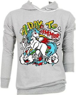 DAY TO REMEMBER ADTR Unicorn Horse Emo Jumper Grays Hoodie Men Woman 