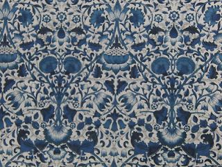   LODDEN 0.4 metre blue William Morris tana lawn cotton designer fabric