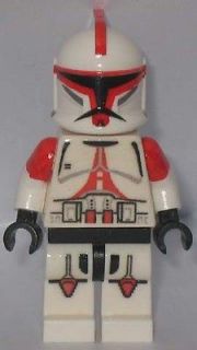 Lego Star Wars CUSTOM Clone Trooper commander minifig 501st army 8014