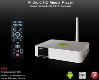 MEASY Google Andriod Media Player Internet Wifi Smart TV Box CPU 1.2G 