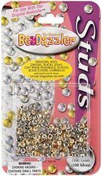BeDazzler Gold & Silver Rhinestone Refill Kit   New in Package