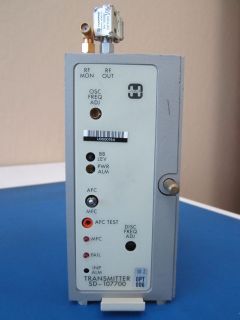 Harris Transmitter SD 107700 Opt 006 w/ 94 105061 Opt 106 Isolator
