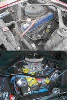 1965 1966 1967  73 Ford Mustang L6 to 302 351 V8 Engine Swap How to 