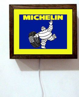 Michelin Man Tire Store Automobile Tires Sales Service Dealer Light 