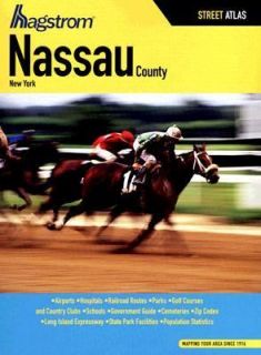 Hagstrom Nassau County, New York Street Atlas 2007, Book, Other