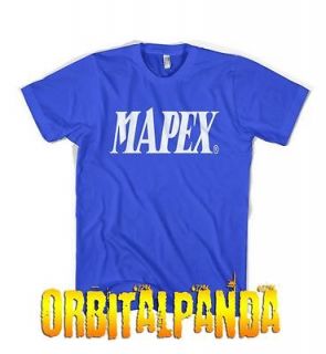 Blue T Shirt with White MAPEX DRUM logo   kit bag stick ocdp