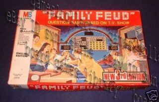 Newly listed Family feud (Family fortunes) board game 1978 3rd edn.