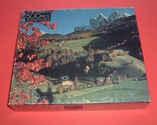 valley view 500 piece jigsaw puzzle western golden time left
