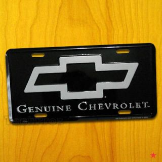 CHEVY LICENSE PLATE custom vanity tag emblem sign front frame vintage 