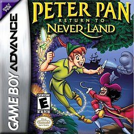 Nintendo Gameboy Advance GBA PETER PAN Return To Never Land