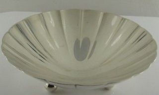 modernist sterling silver tiffany co footed bowl nice time left