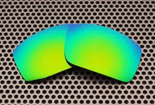 New VL Polarized Emerald Green Replacement Lenses for Oakley Oil Drum 