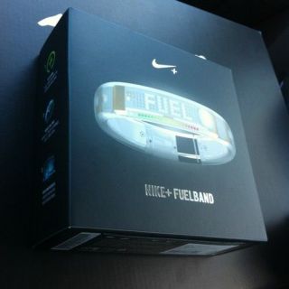 Nike + Plus FuelBand Fuel Band White Ice Translucent Clear Pedometer X 