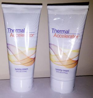 thermal accelerator tummy cream 6 fl oz pack of 2 expedited shipping 