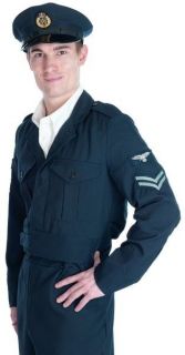   MENS RAF AIRCREW UNIFORM FANCY DRESS COSTUME MILITARY ARMED FORCES DAY
