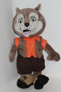 the great wolf lodge 15 mascot plush toy doll time