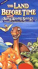 the land before time more sing along songs vhs 1999