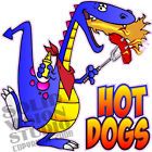 14 hot dog restaurant concession trailer sign decal buy it