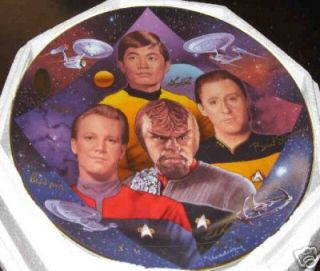 Starfleet Navigator Star Trek Hamilton Collection Plate