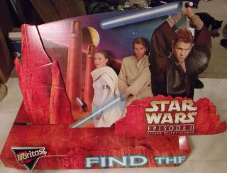 star wars attack of the clones doritos 3d stand up