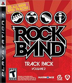 Rock Band Track Pack   Volume 2 (Sony Playstation 3, 2008)