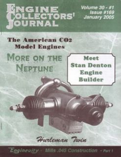 Hurleman Twin Neptune CO2 Mills American MK Engine Collectors Journal 