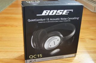 NEW Bose QC15 QuietComfort Acoustic Noise Canceling Headphones