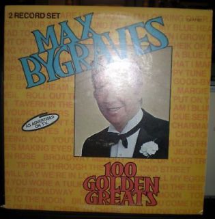 lp max bygraves 2 record set 100 golden greats time