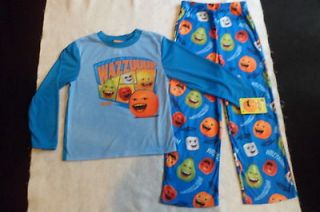 NEW The Annoying Orange WAZZUUUP Pajamas BOYS SIZE LARGE 10