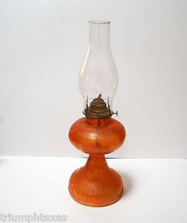   Mfg. Co Eagle Orange Oil Kerosene Burning Lamp Made in USA
