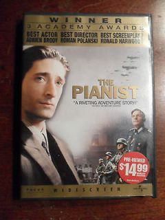 the pianist dvd 2003 widesreen edition time left $ 5
