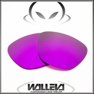 new walleva polarized purple lenses for oakley frogskins one day