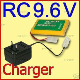 Newly listed CHARGER + 9.6V 1000mAh Rechargable Batteries for RC us