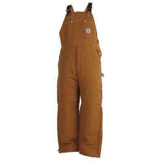 men s carhartt bib overall artic quilted lined one day