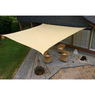 NEW SUN SAIL SHADE   RECTANGLE CANOPY COVER   OUTDOOR PATIO AWNING 