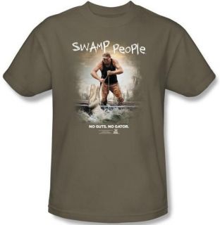 NEW Men Women Youth SIZE Swamp People Action River Scene TV Show t 