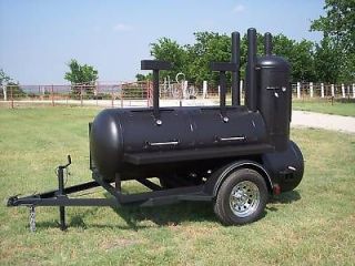 new bbq pit smoker cooker and charcoal grill trailer time