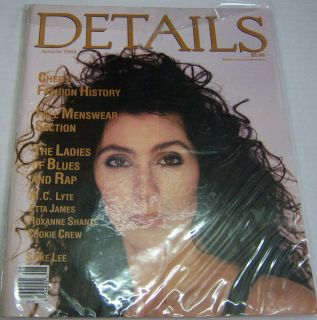 Details Magazine Chers Fashion History August 1989 101212R